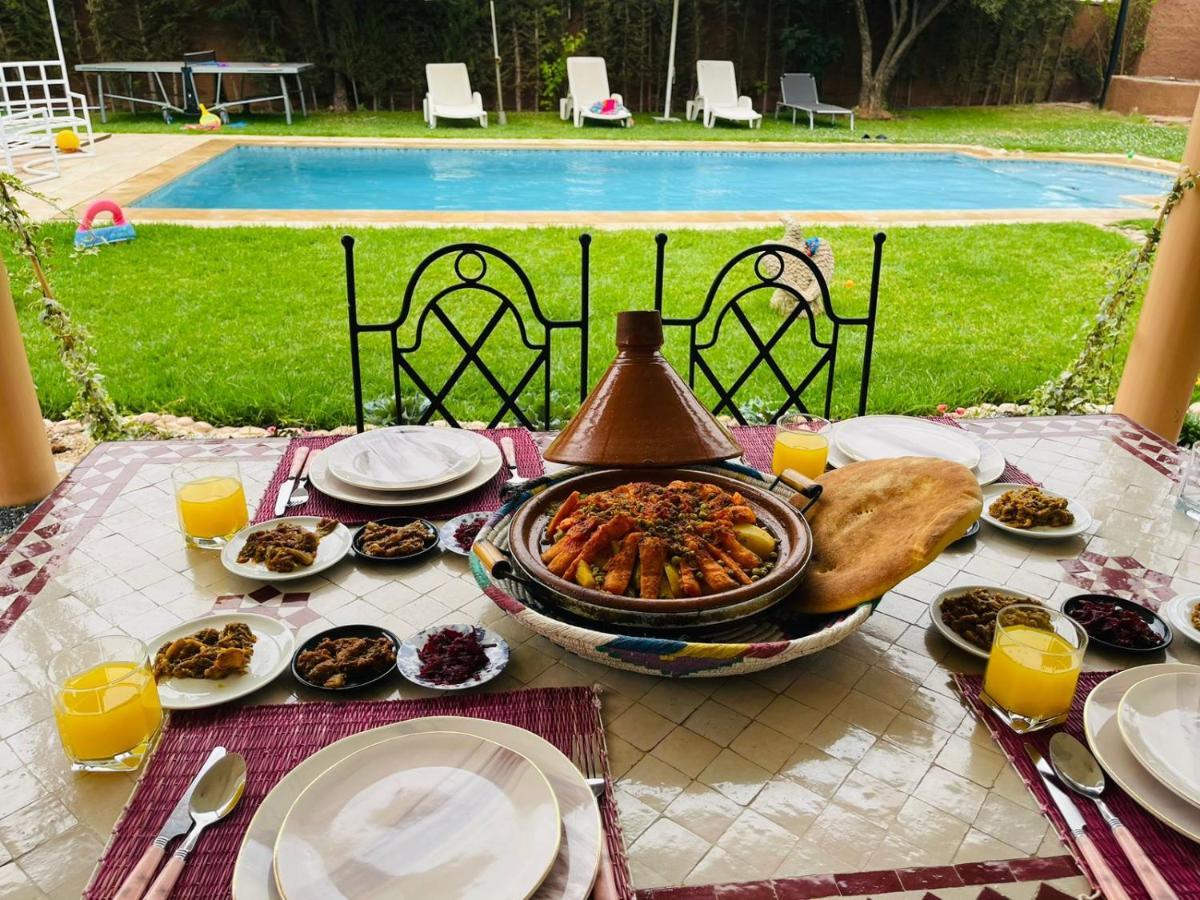 Ilafe Farmhouse, Villa avec piscine chauffée privée et Jacuzzi pour familles Marrakesh Exterior foto